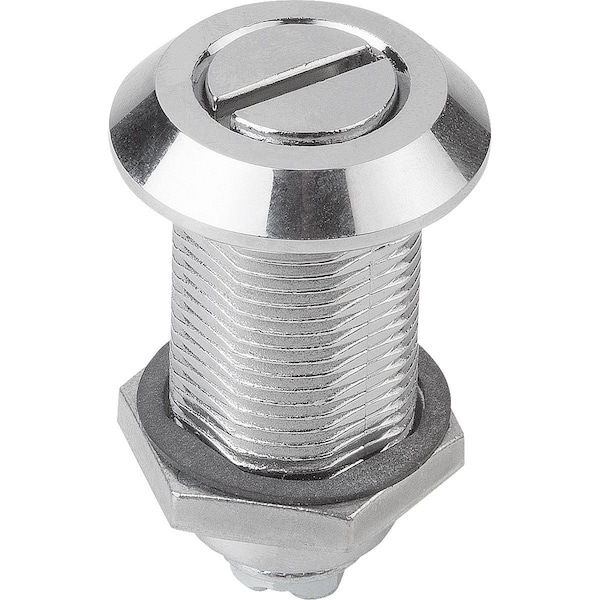 Kipp Quarter-Turn Lock Long Version, H=40, Zinc Chromed K1113.20401 - main